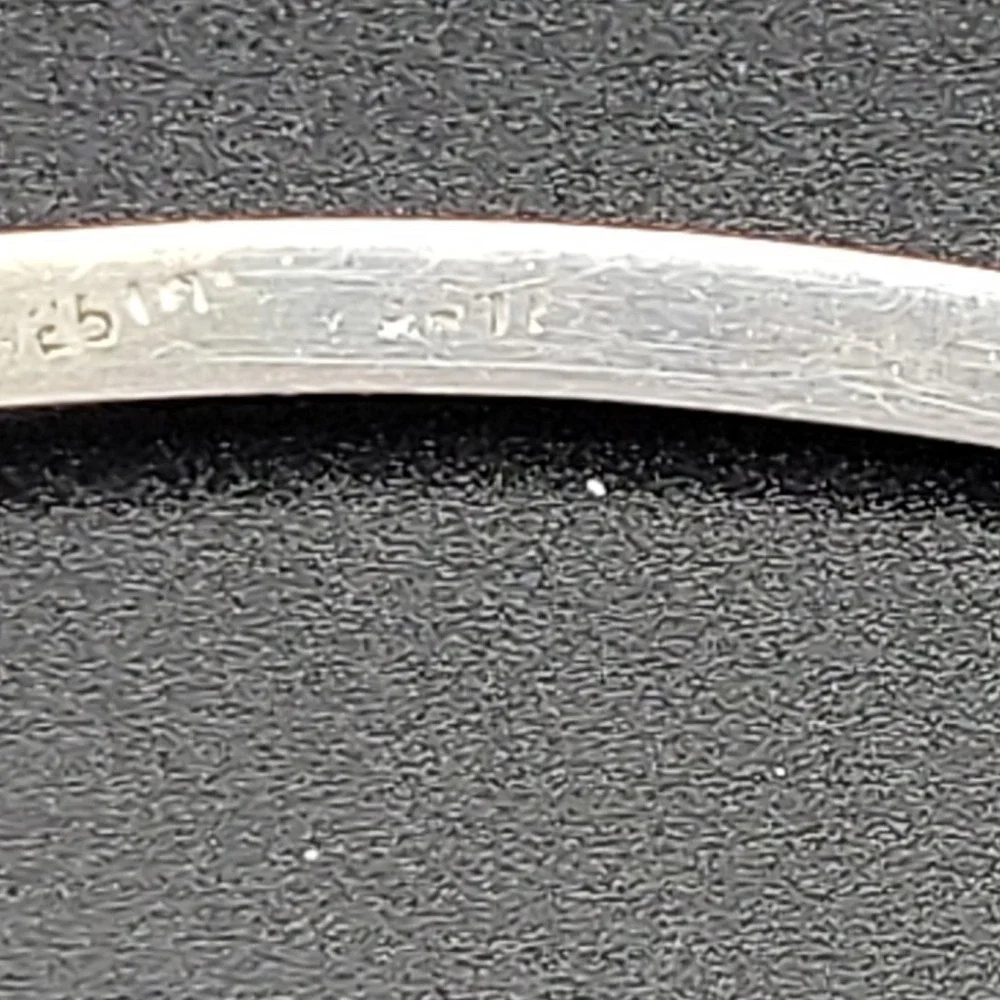 Mexican 925 Sterling Silver Asymmetric Torque Necklace Modernist‎ Choker 90s